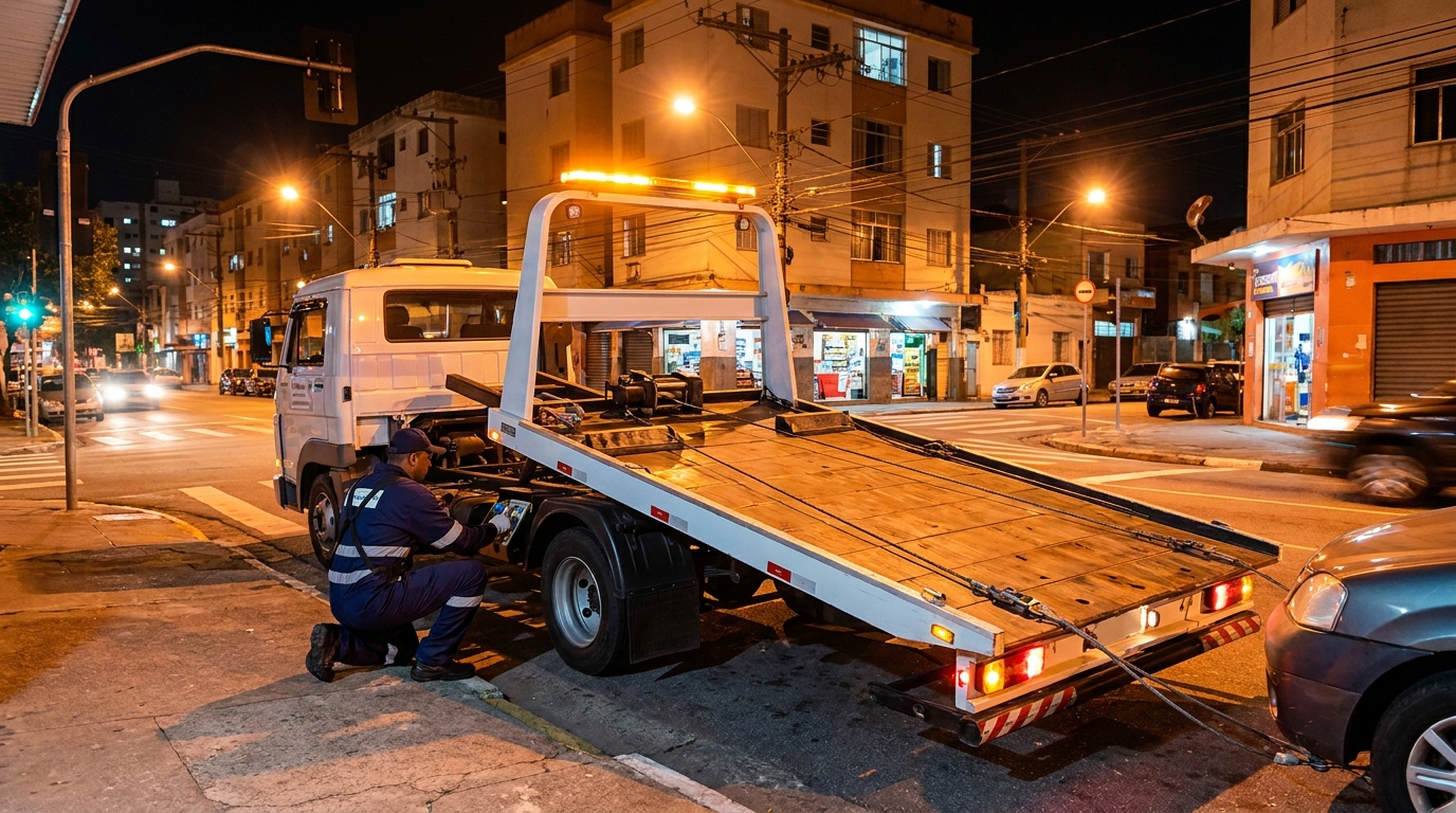 Guincho 24h profissional em São Carlos‑SP